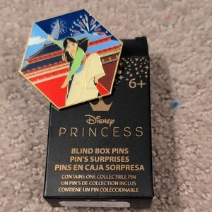 Loungefly Disney Mulan Hexagon Princess Enamel Pin NWT